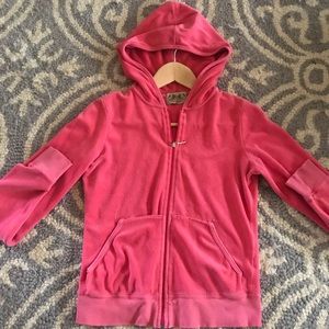 Juicy couture pink hoodie!